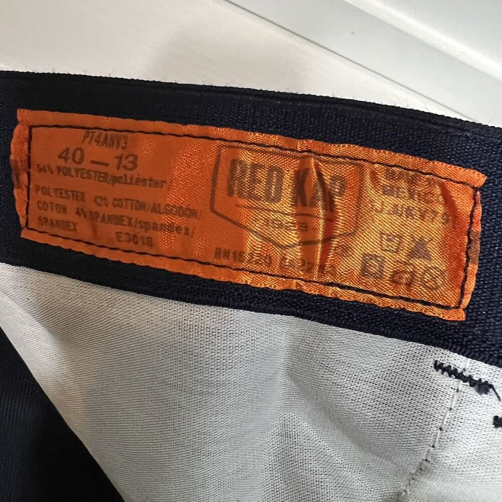 Red Kap Men's Performance Shop Shorts 40x13 Navy PT4ANV3 NWT - Picture 3 of 6